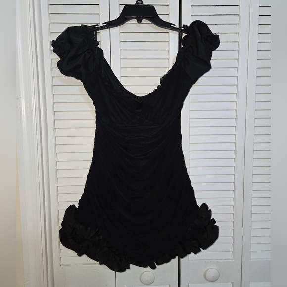 SHEIN Curve Women's 3XL Black Off-Shoulder Dress - Picture 3 of 13